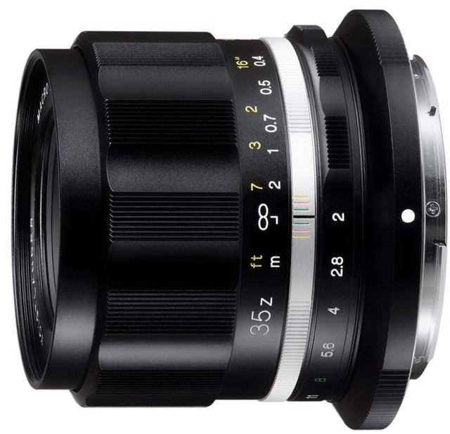 Voigtlander 35mm F/2 Ultron II Aspherical Lens – Leica M Mount, Black, USA Warranty