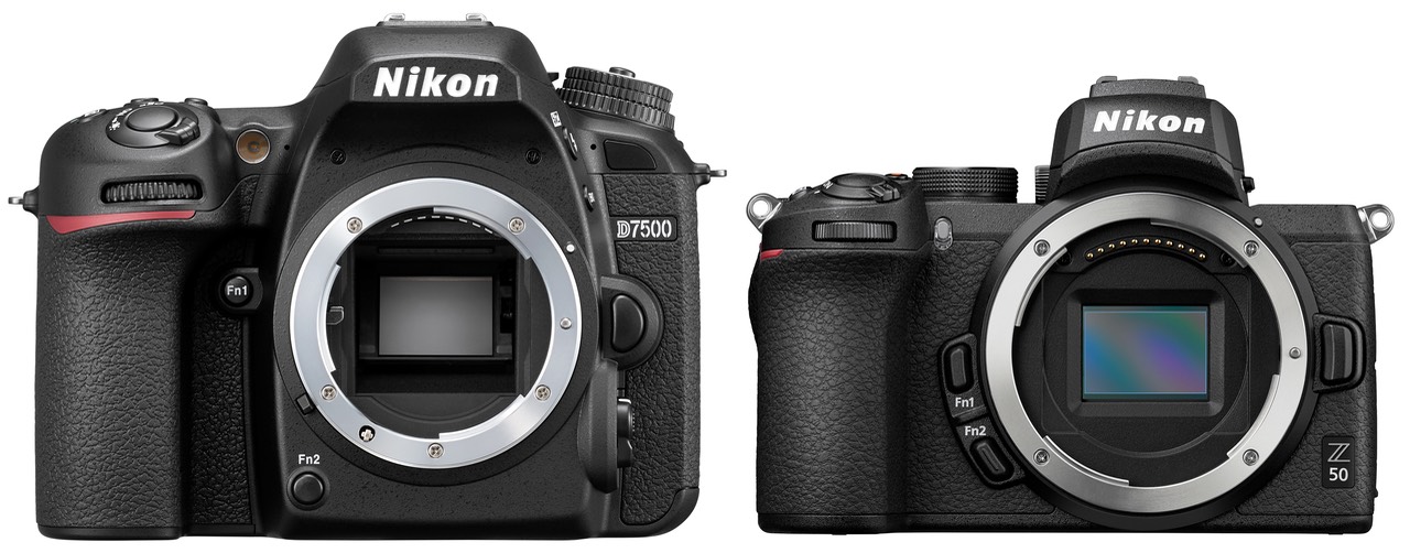 D7500vsZ50 front